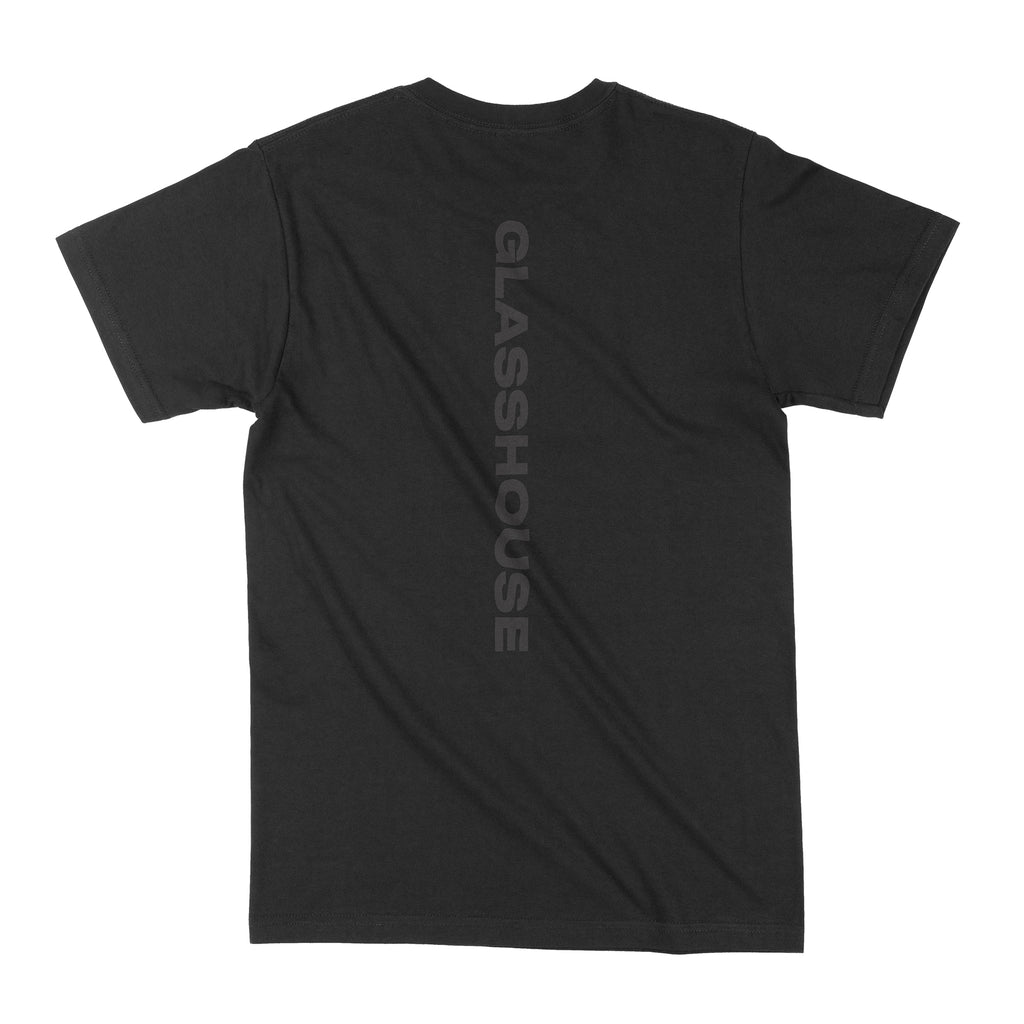 GLASSHOUSE T-SHIRT // Black