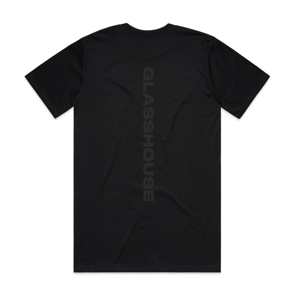 GLASSHOUSE T-SHIRT // Black