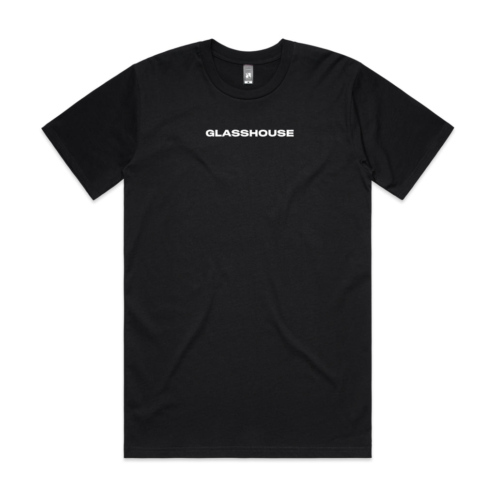 GLASSHOUSE T-SHIRT // Black